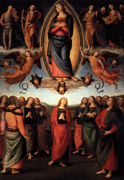 Mariä Himmelfahrt von Pietro Perugino